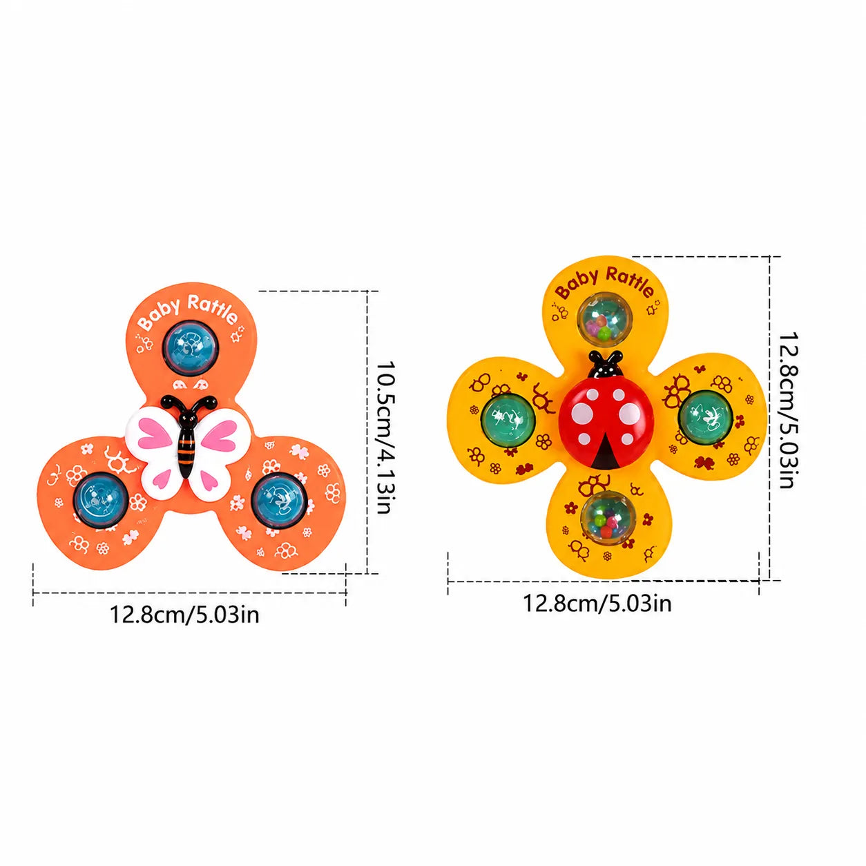 COMBO SENSORIAL: Spinner + Mordedor didáctico Montessori