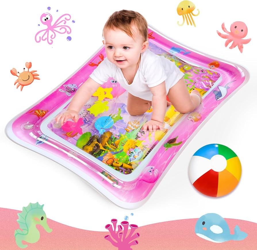 Tapete de agua para Bebé - Estimulación sensorial temprana y didáctica