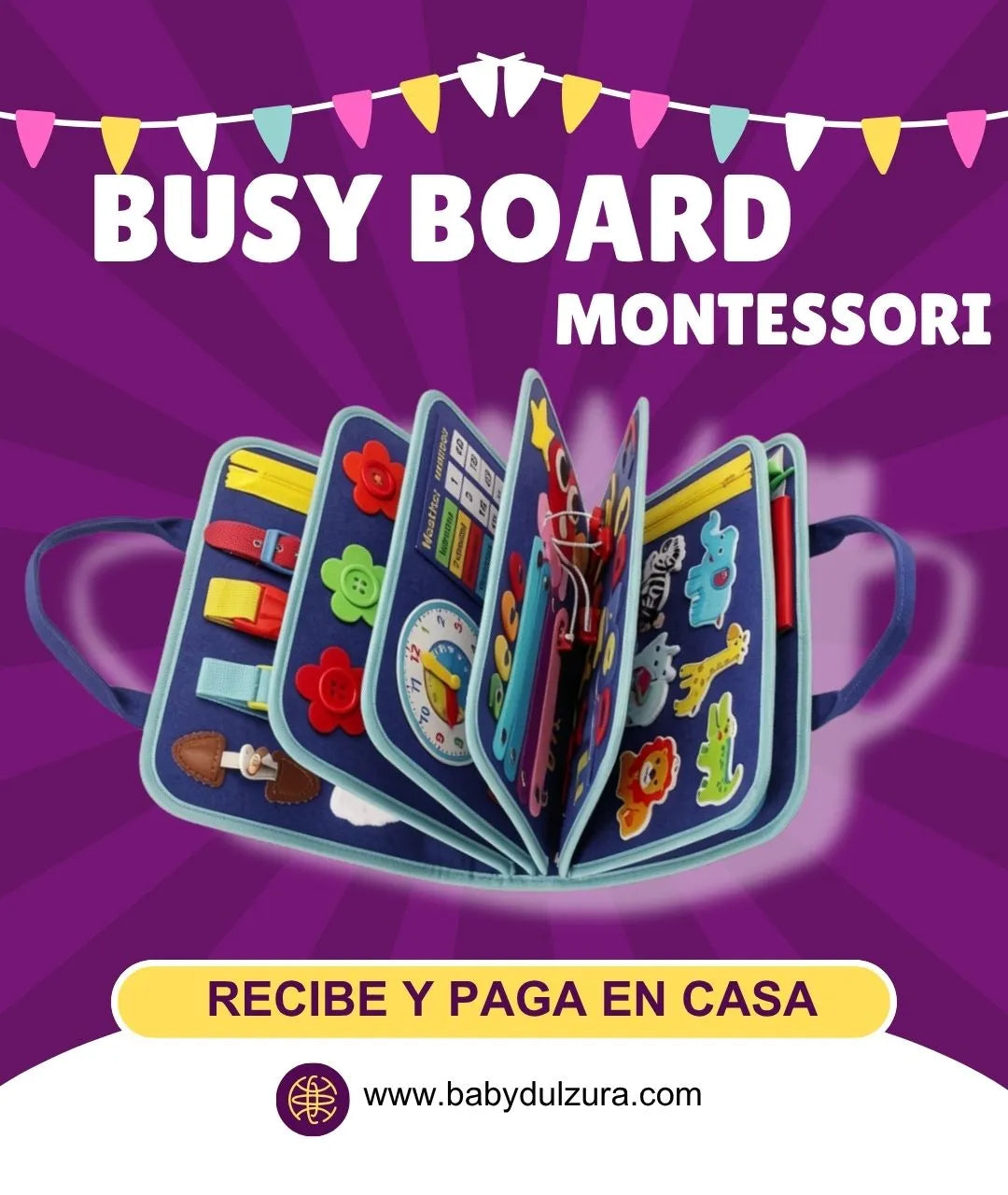 Bussy Board | Montessori Portatil