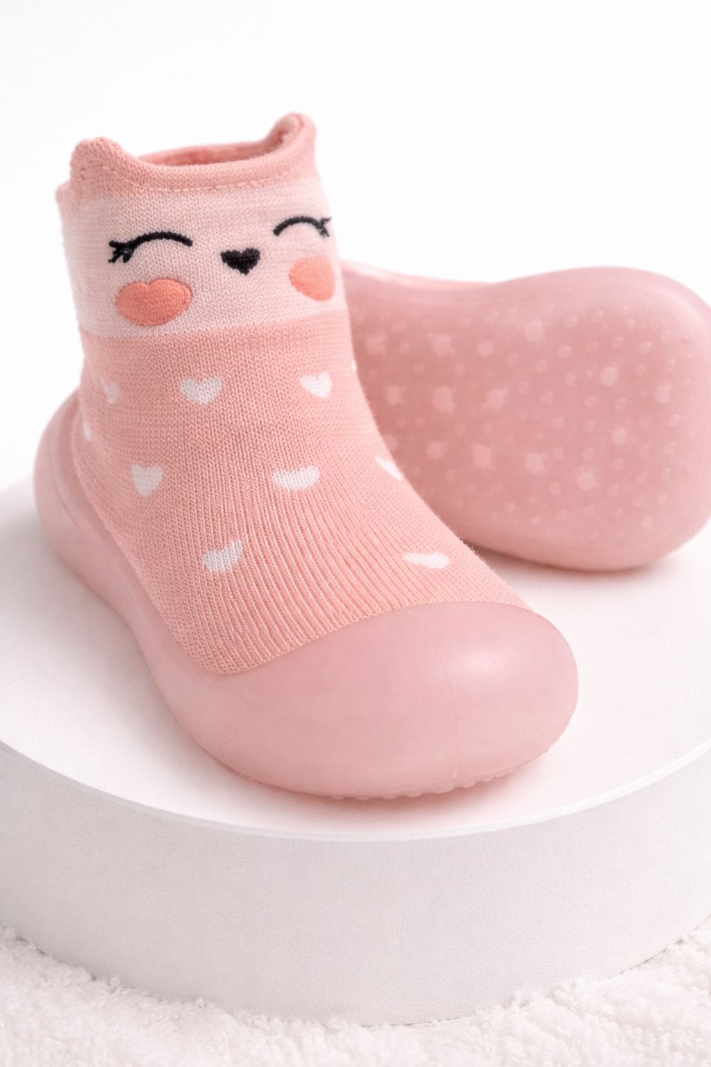 Media Zapato - Gato Rosado - PARA NIÑA