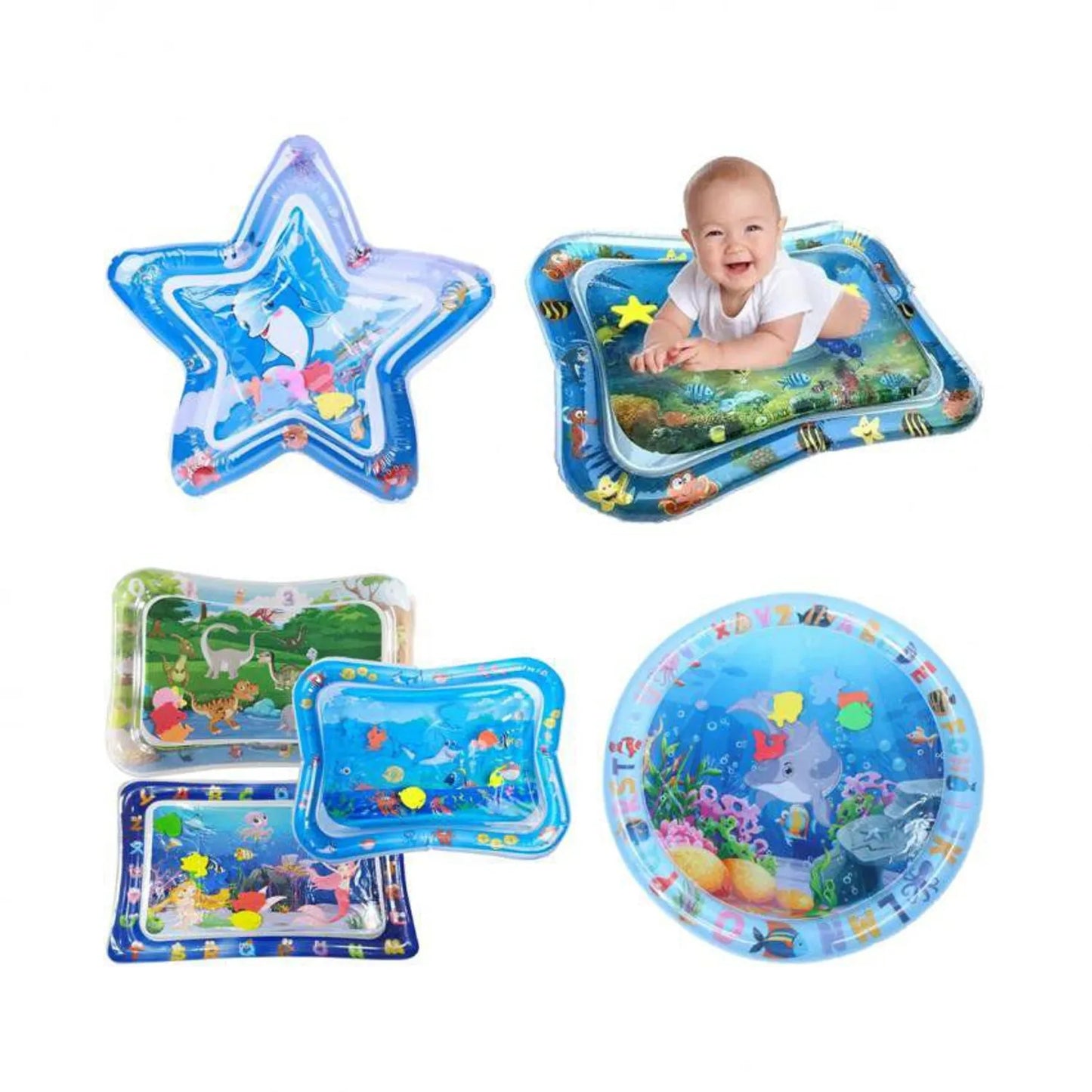 Tapete de agua para Bebé - Estimulación sensorial temprana y didáctica